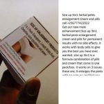 size up 3 in 1 manhood enlargement creams and pills call +256777422022